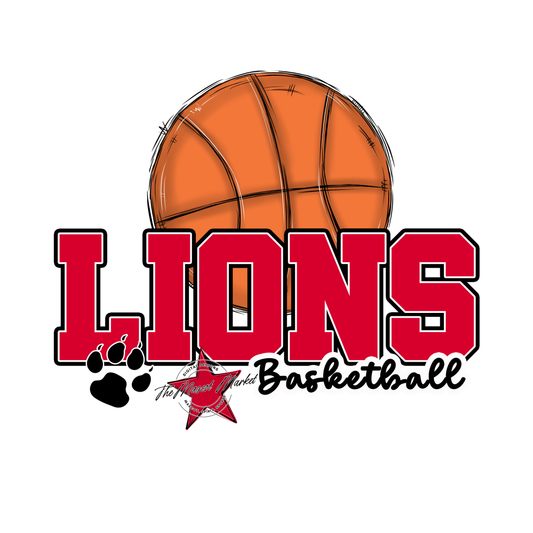 Lions Varsity Basketball-Red