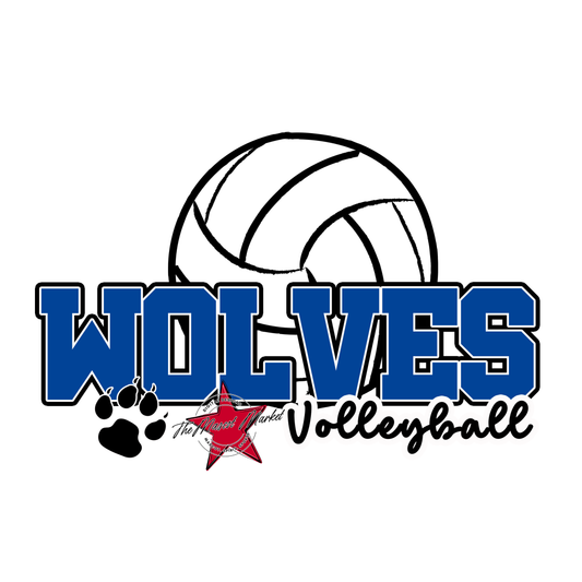 Wolves Varsity Volleyball-Off Blue