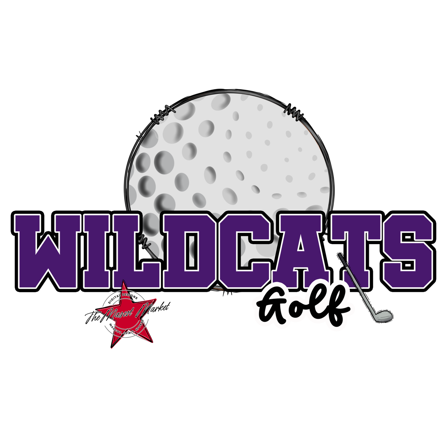 Wildcats Varsity Golf-Purple