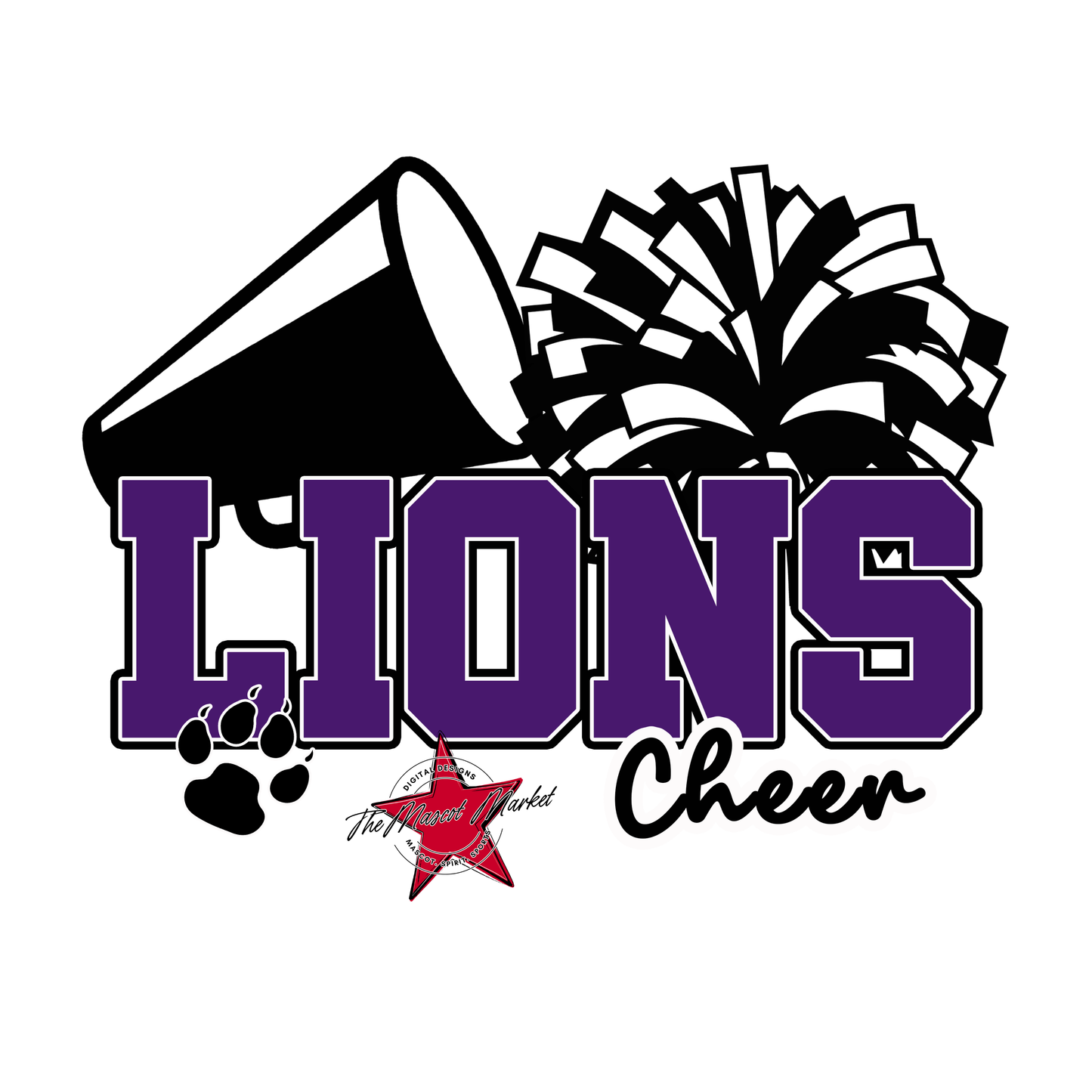 Lions Varsity Cheer-Purple