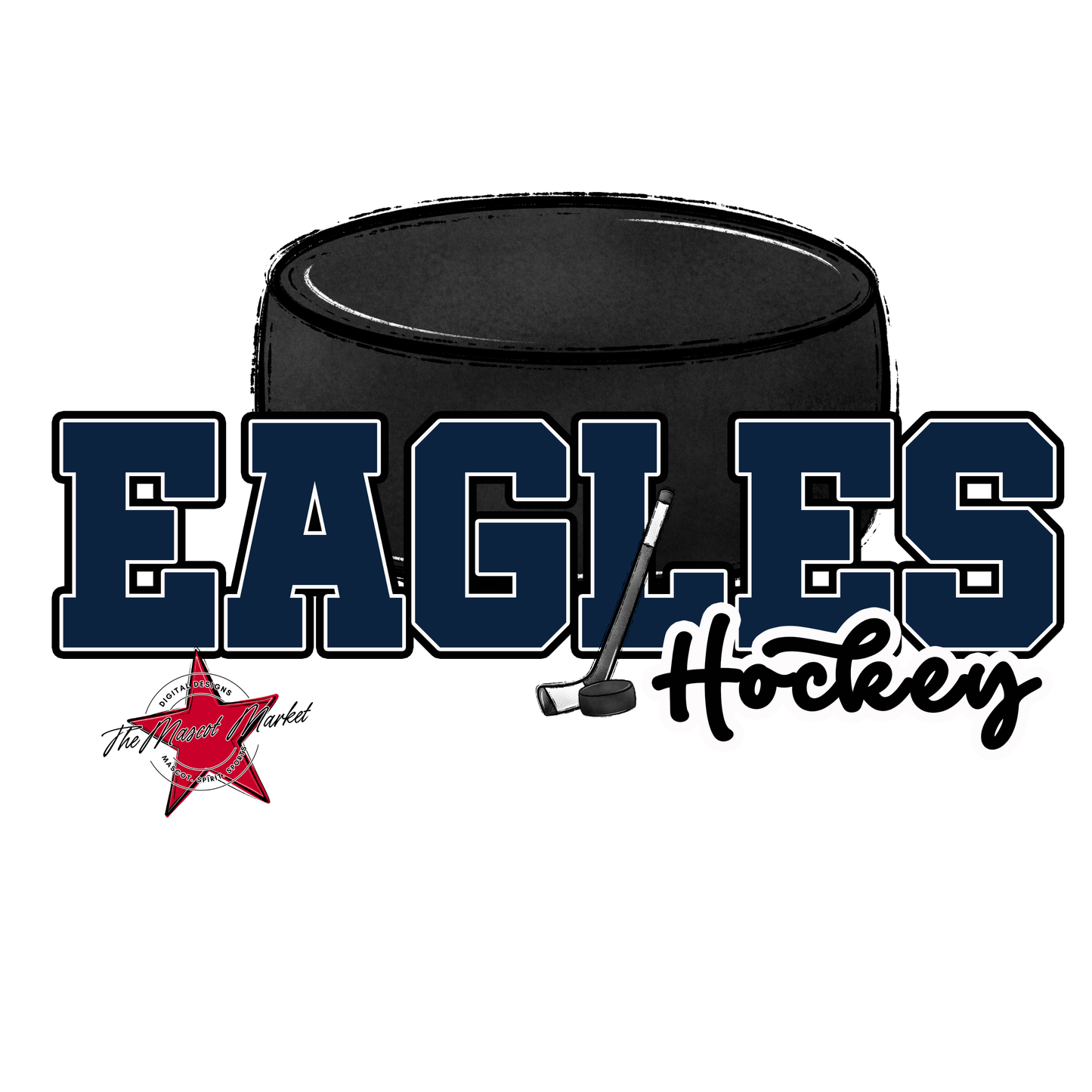 Eagles Varsity Hockey Design-Navy