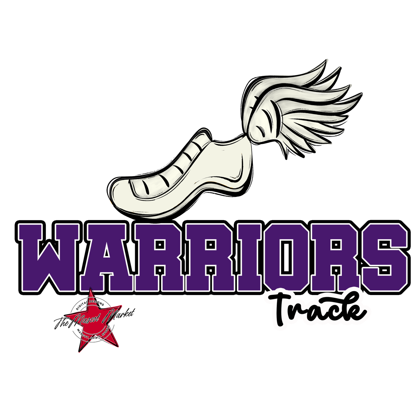Warriors Varsity Track-Purple