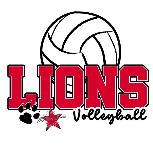 Lions Varsity Volleyball-Red