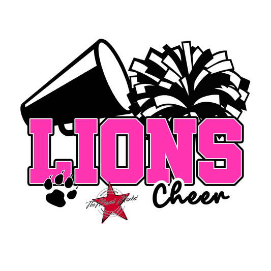 Lions Varsity Cheer-Pink