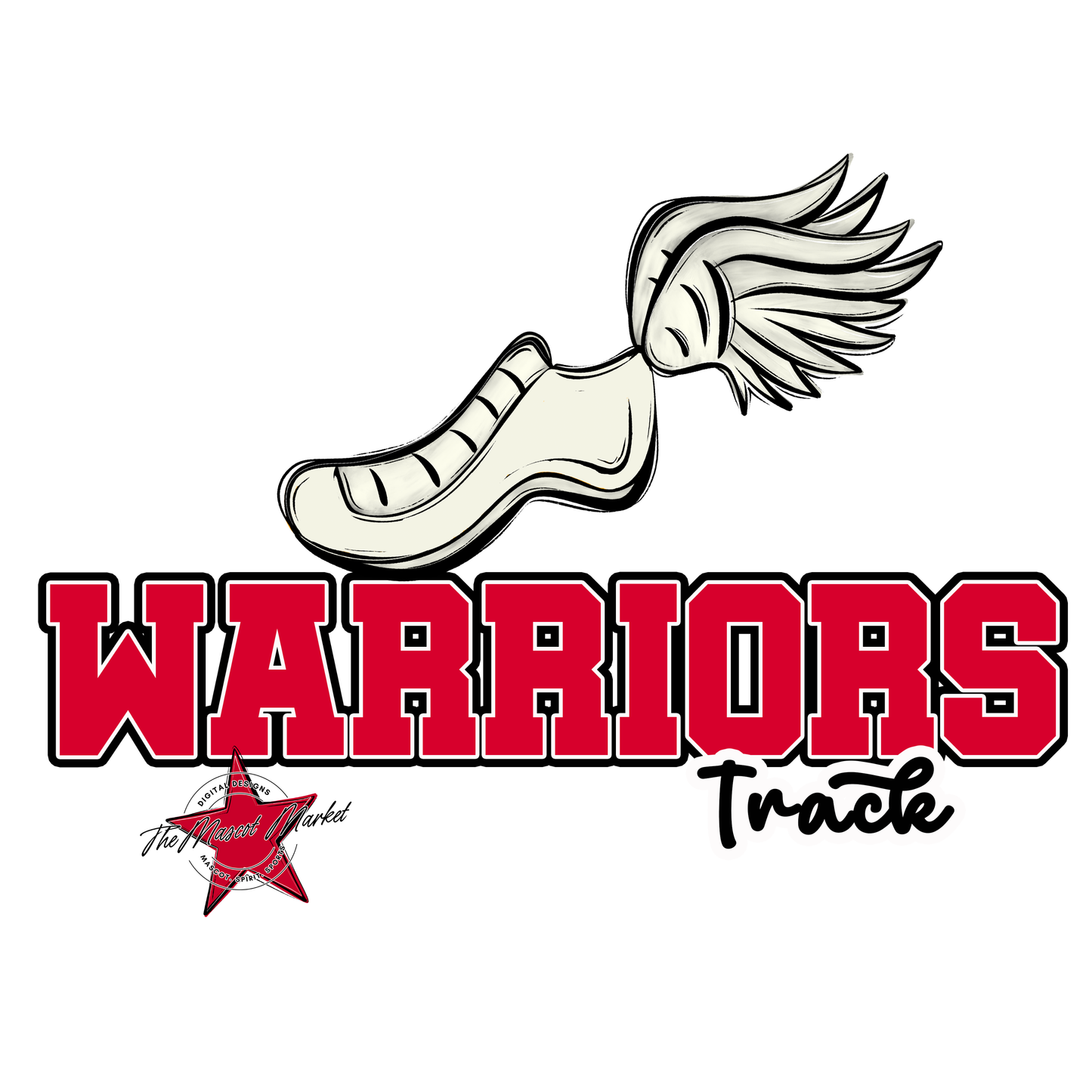 Warriors Varsity Track-Red