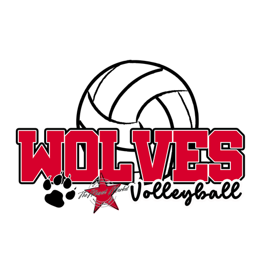 Wolves Varsity Volleyball-Red