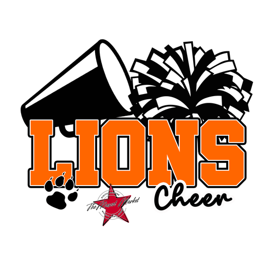 Lions Varsity Cheer-Orange