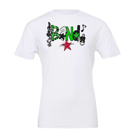 Band Scrape-Bright Green