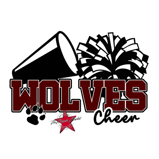 Wolves Varsity Cheer-Maroon