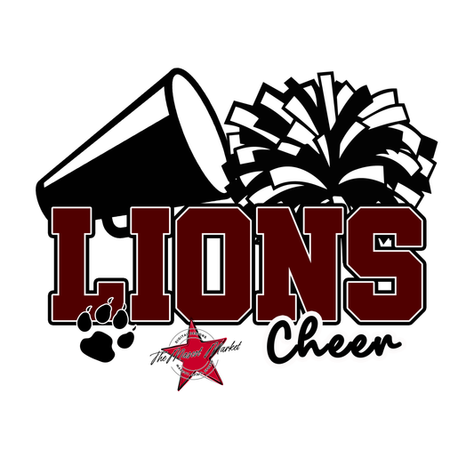 Lions Varsity Cheer-Maroon