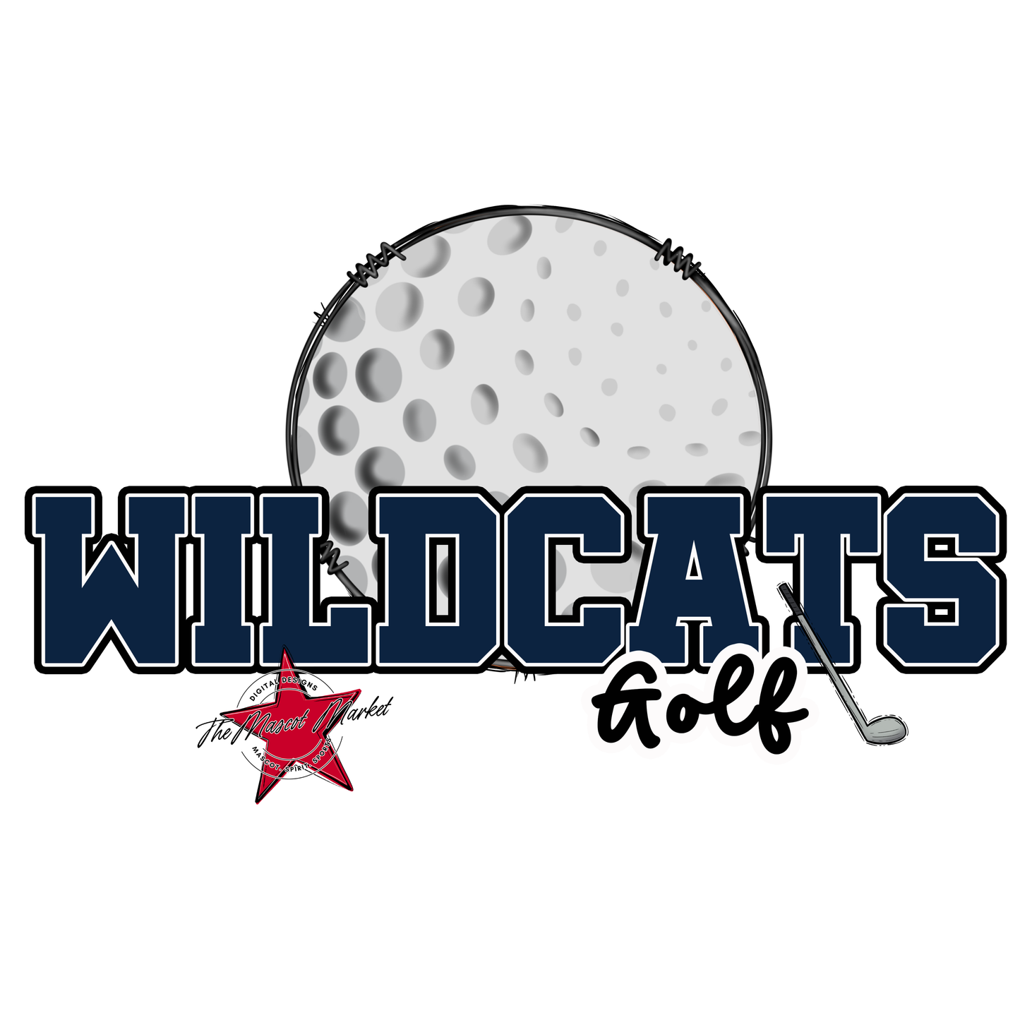 Wildcats Varsity Golf-Navy