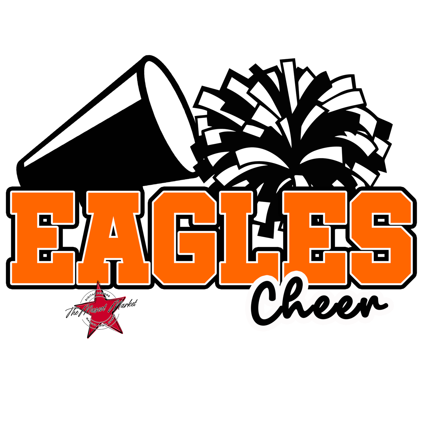 Eagles Varsity Cheer Design-Orange