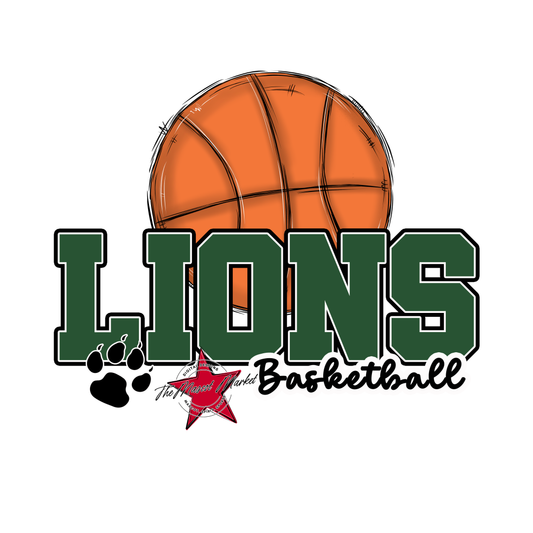 Lions Varsity Basketball-Green