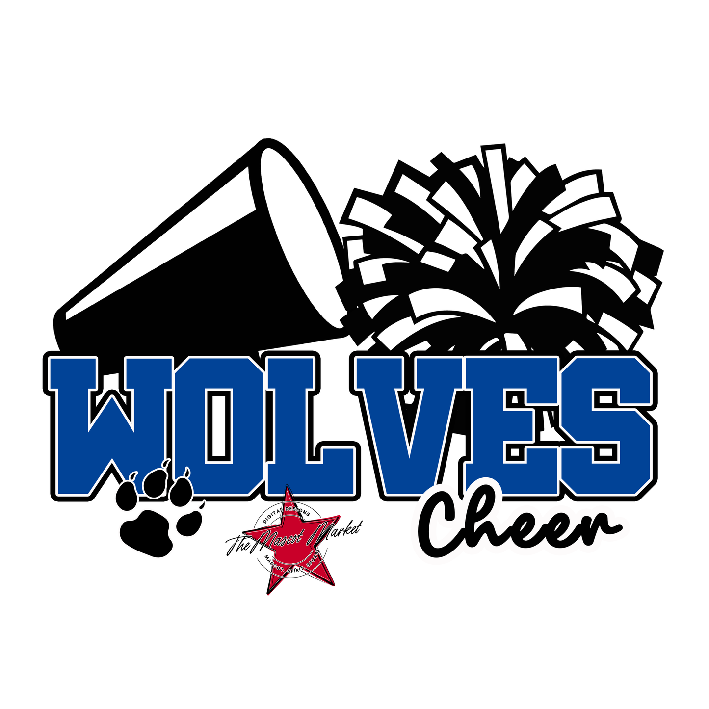 Wolves Varsity Cheer-Off Blue