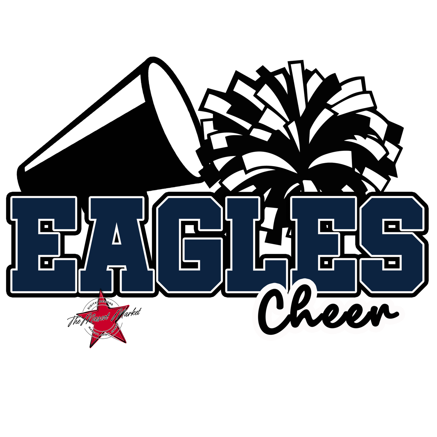 Eagles Varsity Cheer Design-Navy