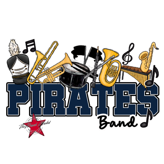 Pirates Varsity Band-Navy