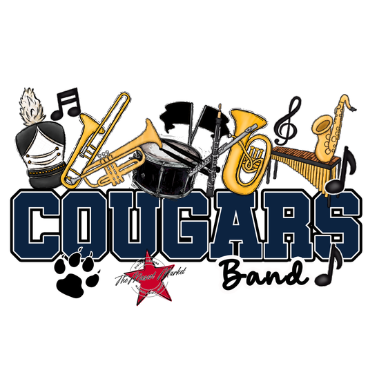 Cougars Varsity Band-Navy