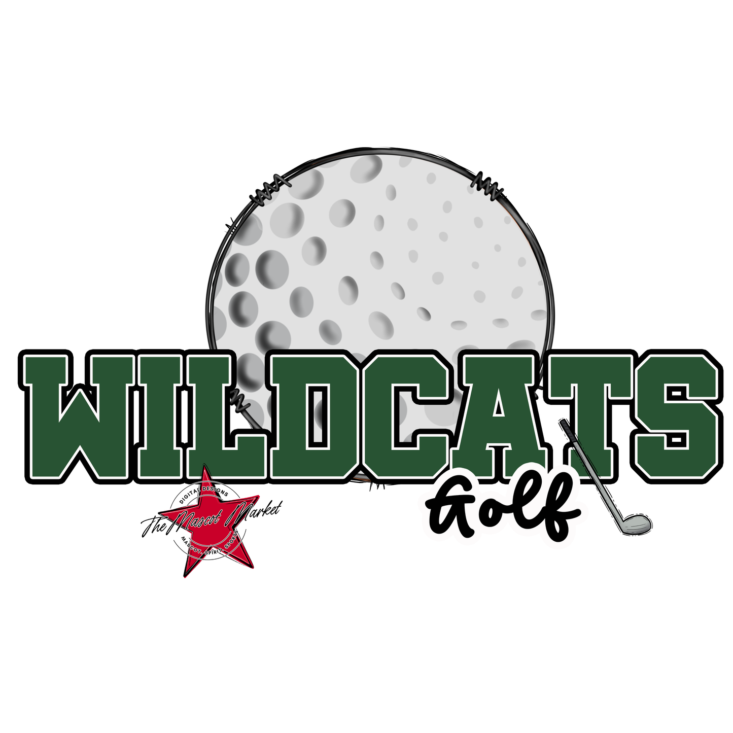 Wildcats Varsity Golf-Green