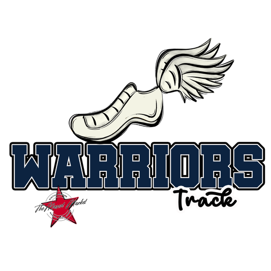 Warriors Varsity Track-Navy