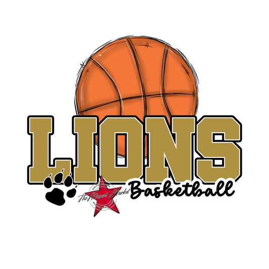 Lions Varsity Basketball-Gold