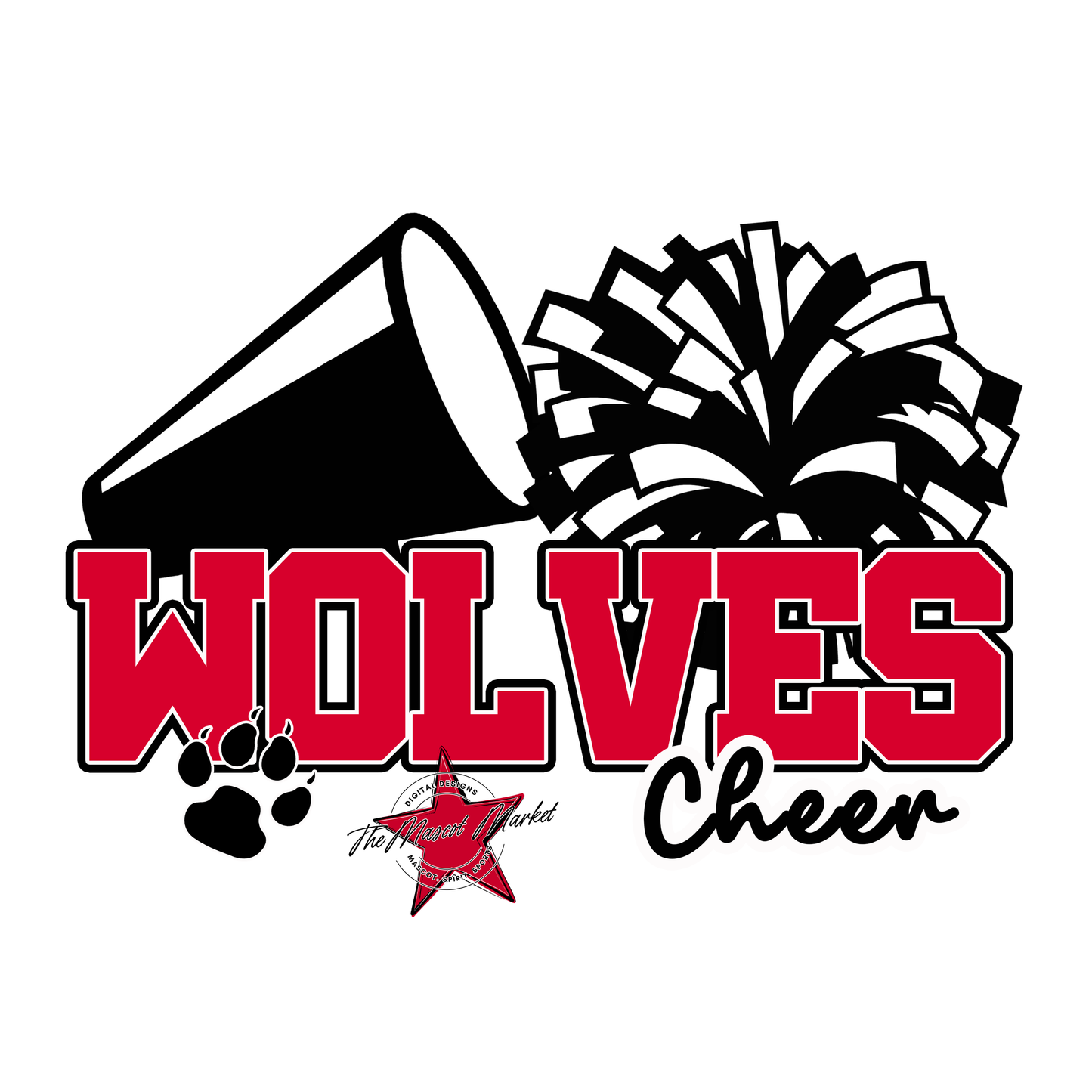 Wolves Varsity Cheer-Red