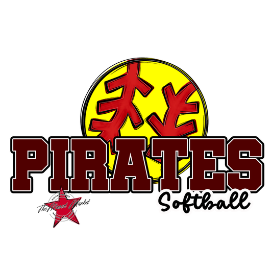 Pirates Varsity Softball-Maroon