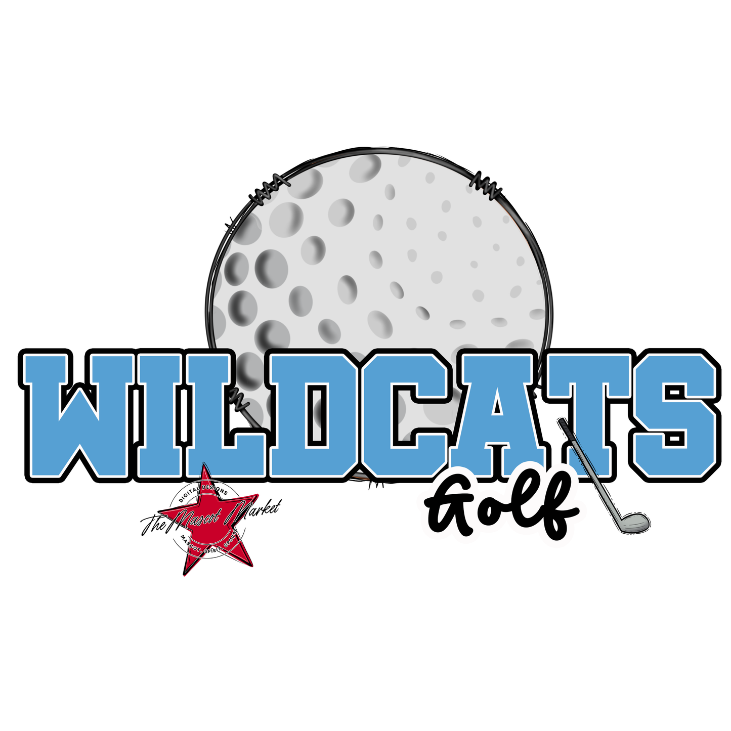 Wildcats Varsity Golf-Carolina Blue