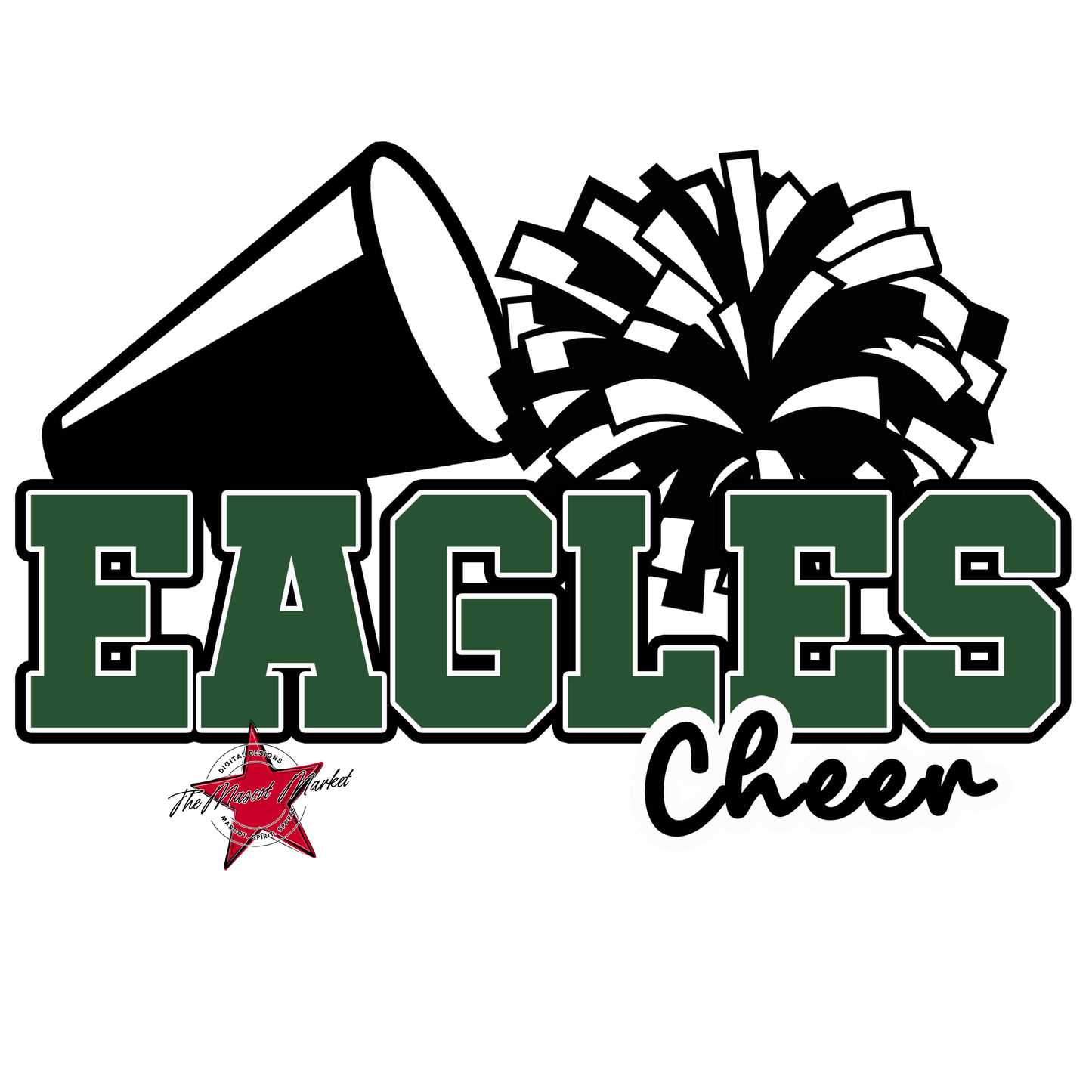 Eagles Varsity Cheer Design-Green