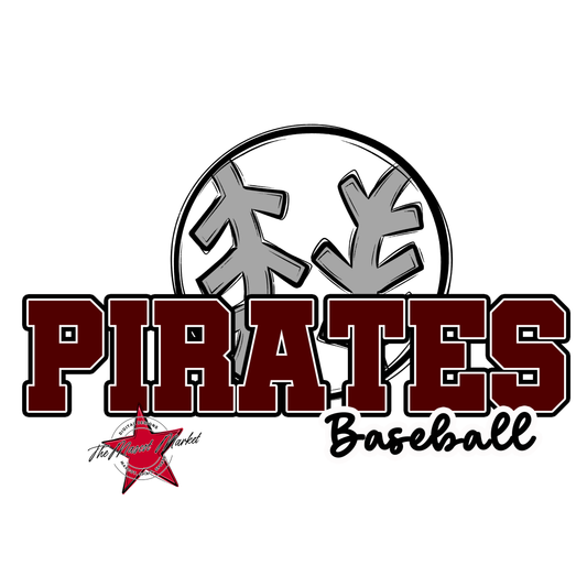 Pirates Varsity Baseball-Maroon