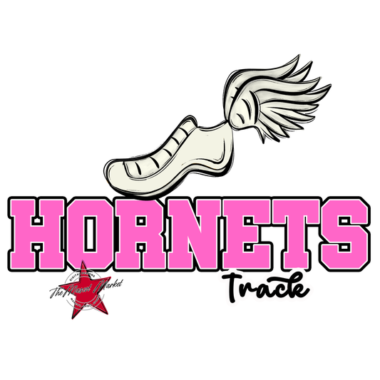 Hornets Varsity Track-Baby Pink