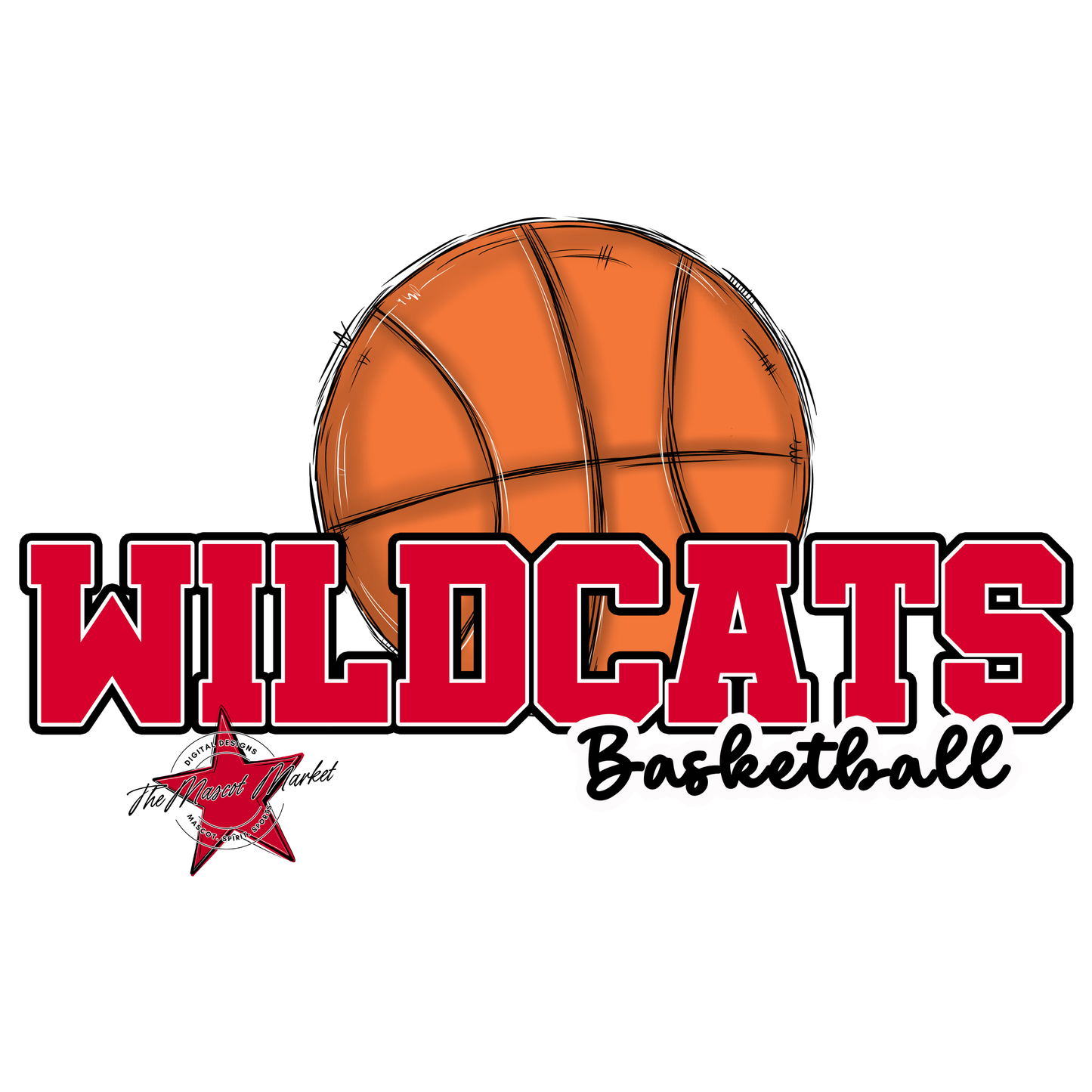 Wildcats Varsity Basketball-Red