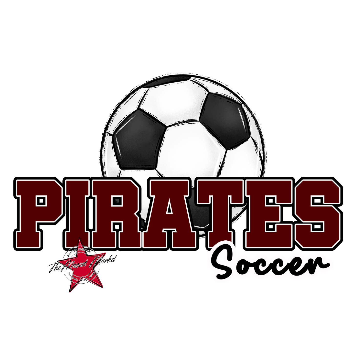 Pirates Varsity Soccer-Maroon