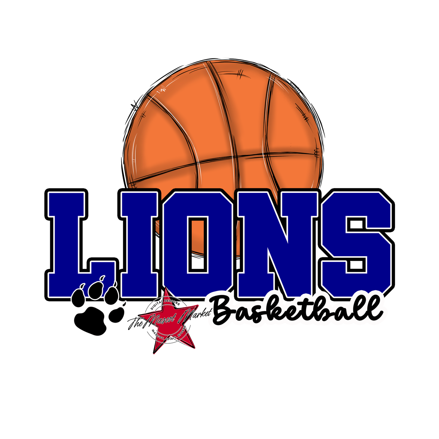 Lions Varsity Basketball-Blue