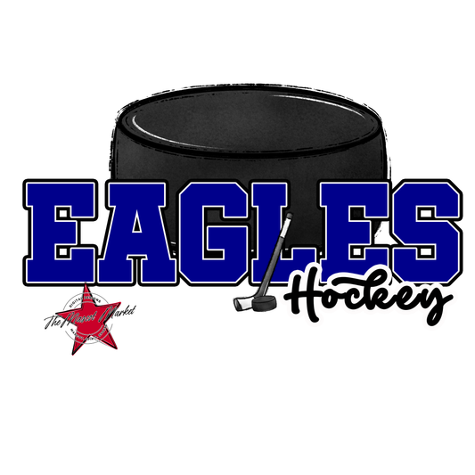 Eagles Varsity Hockey Design-Blue