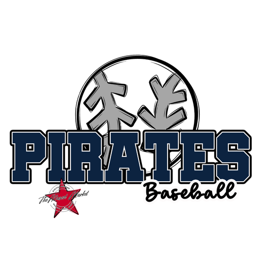 Pirates Varsity Baseball-Navy