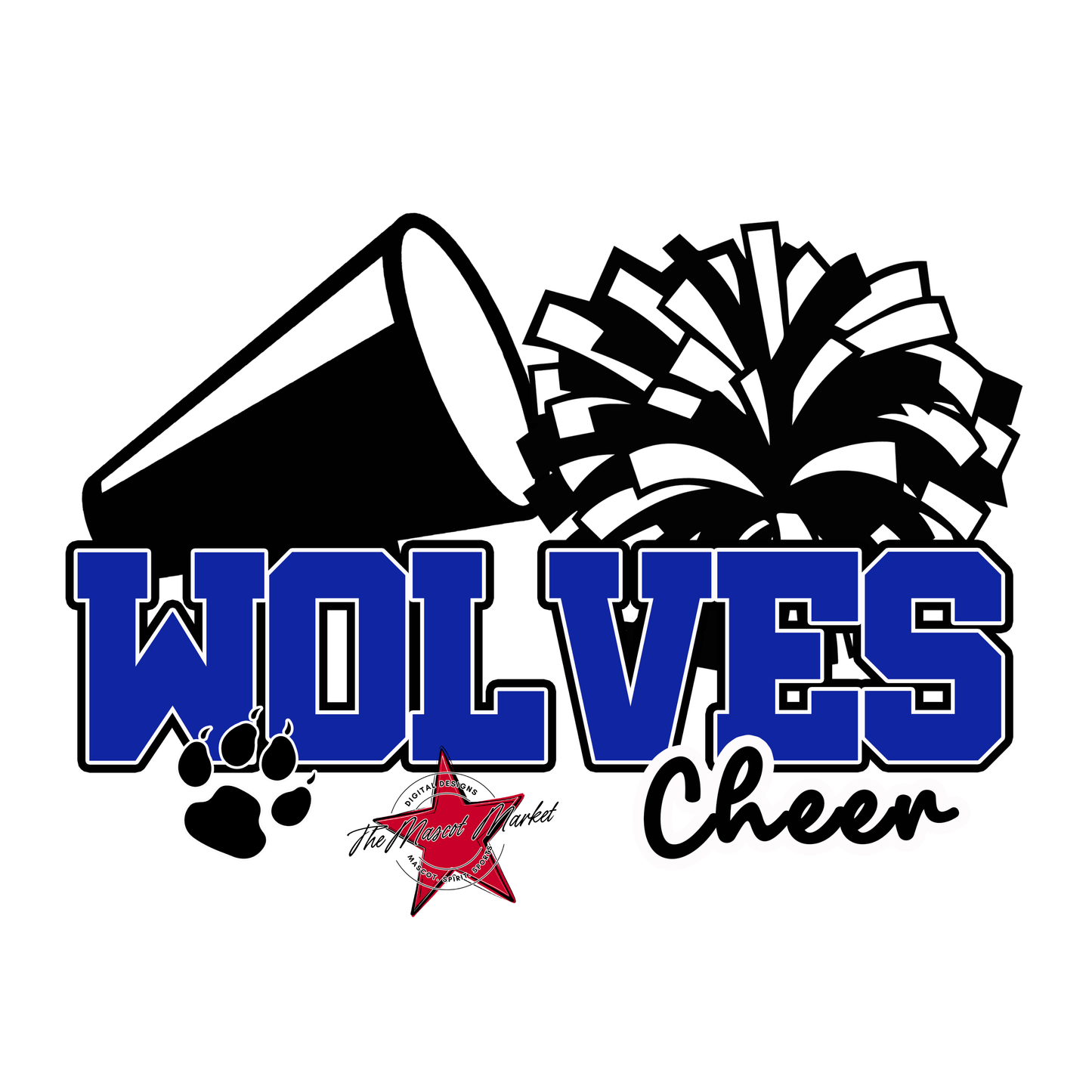 Wolves Varsity Cheer-Royal Blue