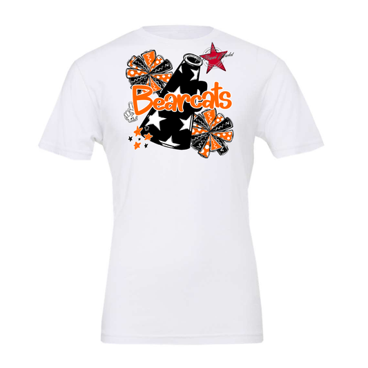 Bearcats Alpha Cheer Megaphone-Orange
