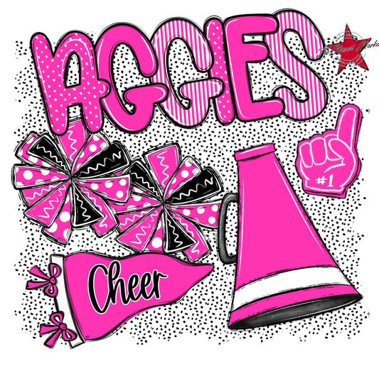 Aggies Cheer Spirit-Pink