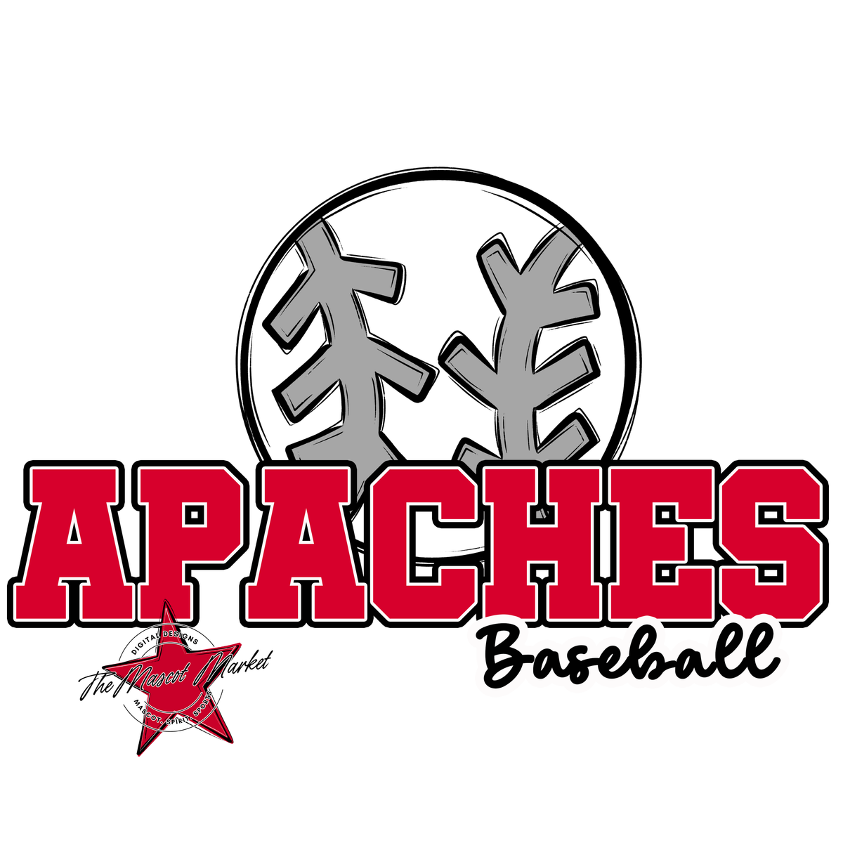 Apaches Varsity Baseball-Red