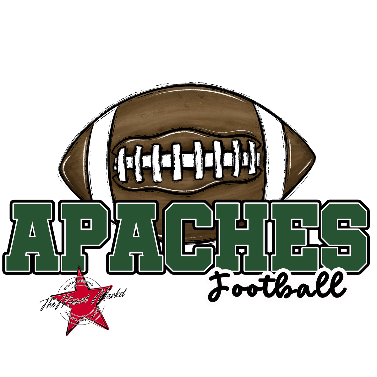 Apaches Varsity Football-Green