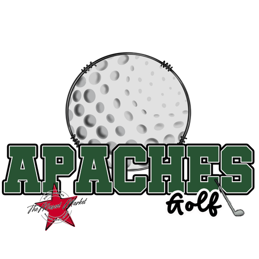 Apaches Varsity Golf-Green