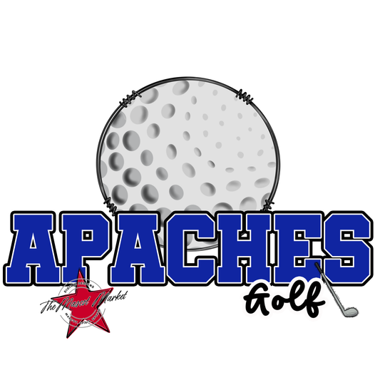 Apaches Varsity Golf-Royal Blue