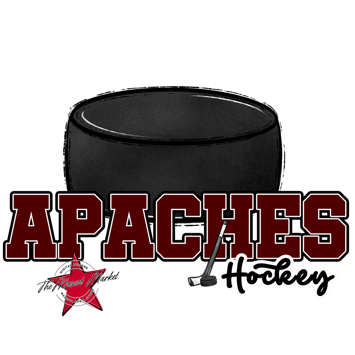 Apaches Varsity Hockey-Maroon