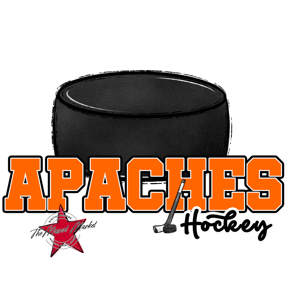 Apaches Varsity Hockey-Orange