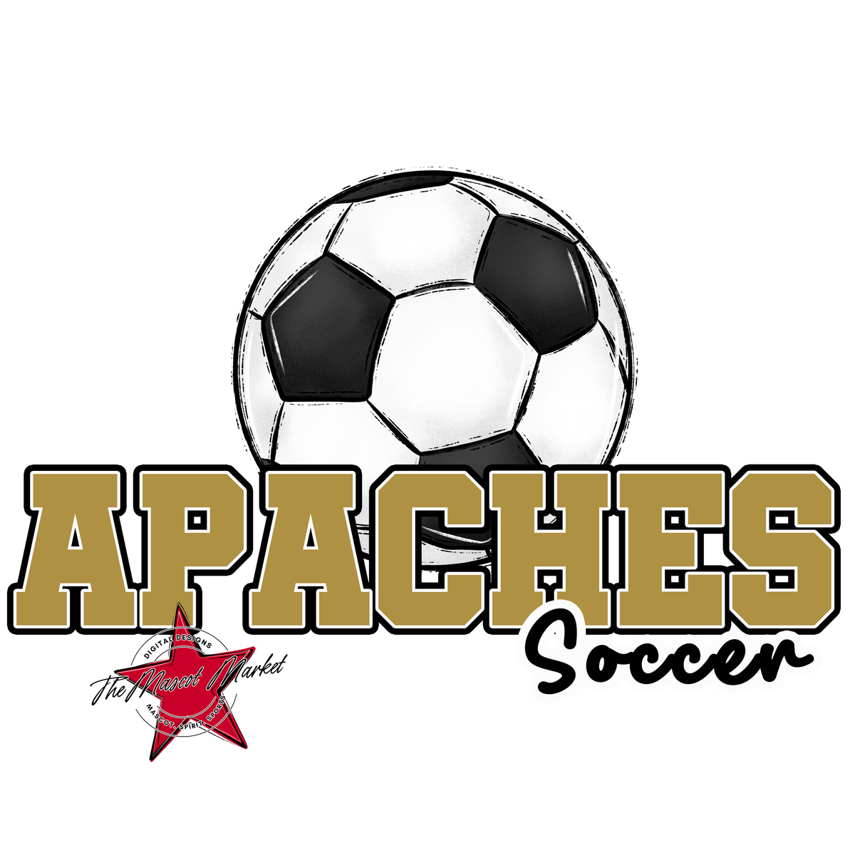 Apaches Varsity Soccer-Gold