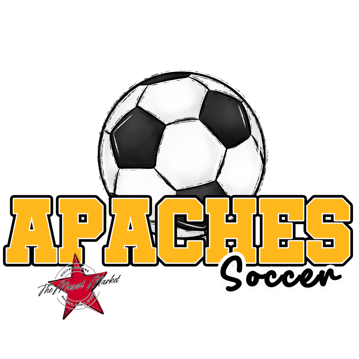 Apaches Varsity Soccer-Yellow