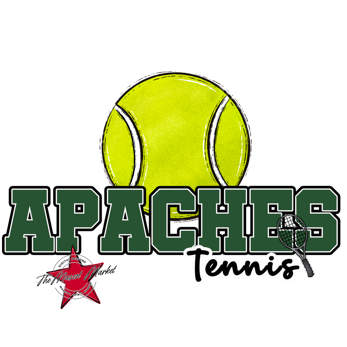 Apaches Varsity Tennis-Green