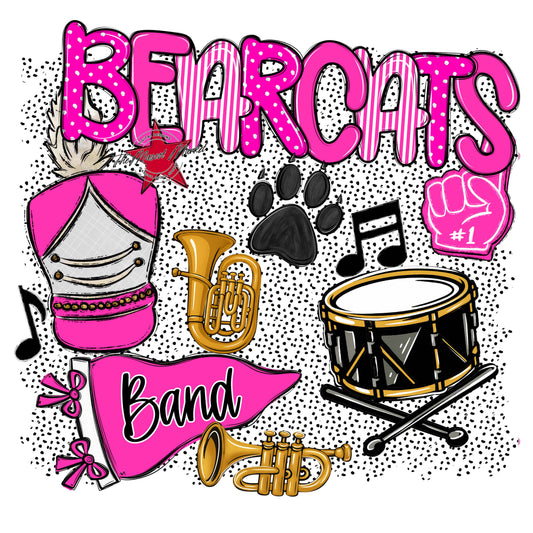 Bearcats Band Spirit-Pink