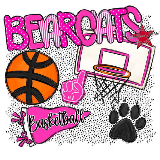 Bearcats Basketball Spirit-Pink