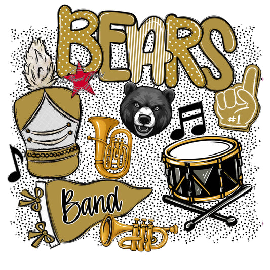 Bears Band Spirit-Gold
